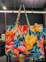 Sac cabas imprimé floral