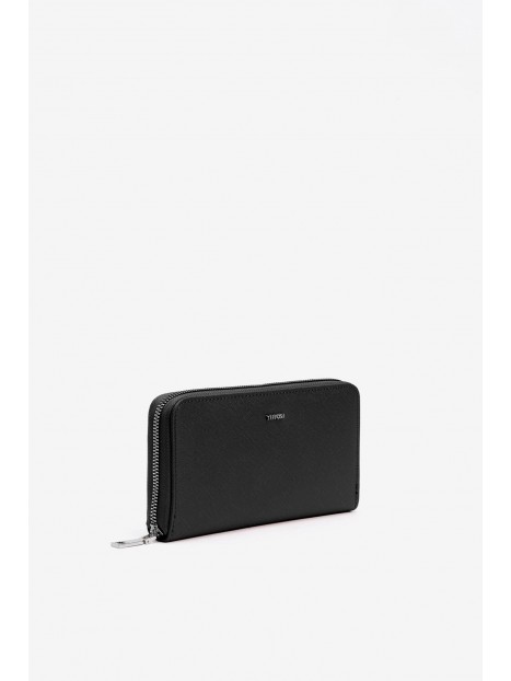 Portefeuille large femme noir 10056003 000 - TIFFOSI