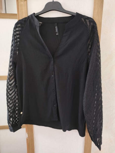 Blouse boutonnée noire 10057295 000 - TIFFOSI