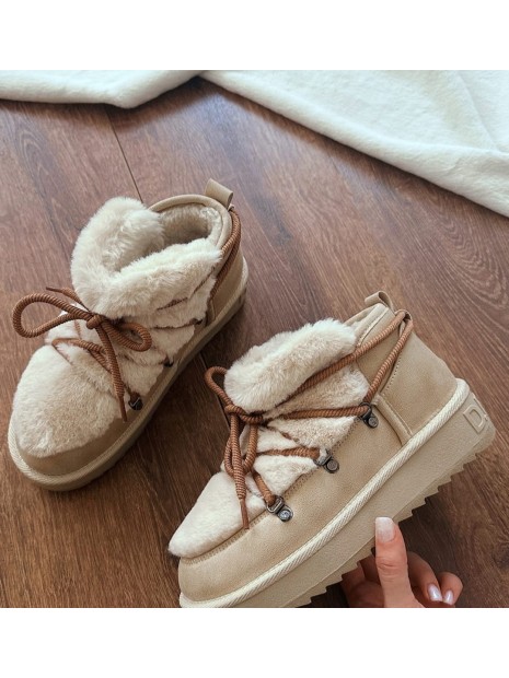 Boots beige DFSH370011 - D.FRANKLIN