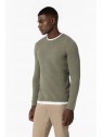 Pull vert col rond homme10038837 812 - TIFFOSI
