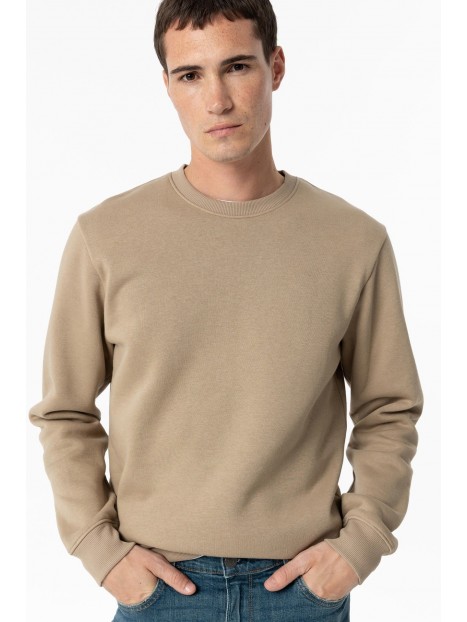Pull homme col rond beige 10056162 180 - TIFFOSI