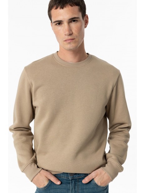 Pull homme col rond beige 10056162 180 - TIFFOSI