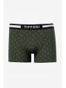 Boxer vert imprimé 10057868 889 - TIFFOSI