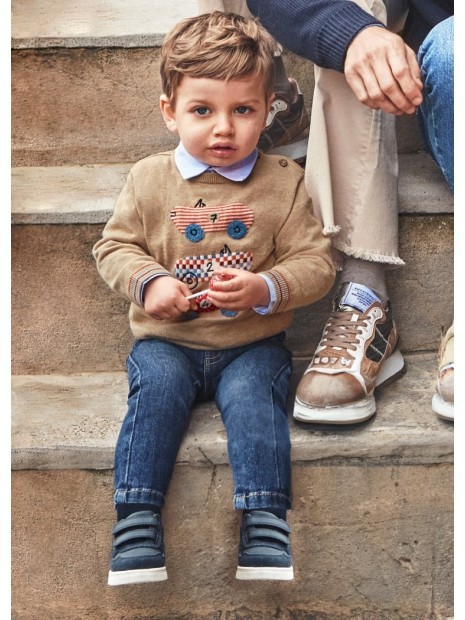 Ensemble jean et pull bébé garçon 510 035 2313 078 - MAYORAL