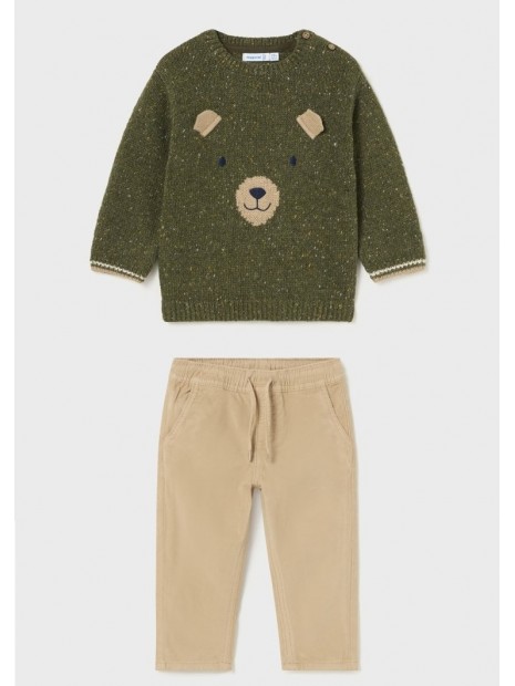 Ensemble pantalon côtelé et pull bébé garçon 2314 043 2537 064 - MAYORAL
