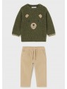 Ensemble pantalon côtelé et pull bébé garçon 2314 043 2537 064 - MAYORAL