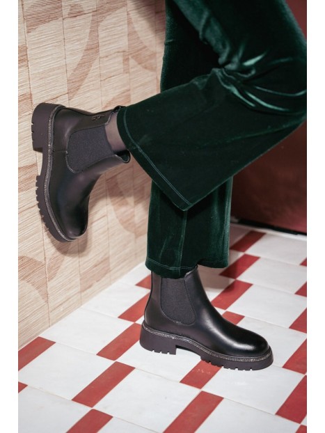 Bottines noires femme JUNE PUNR - LES PETITES BOMBES
