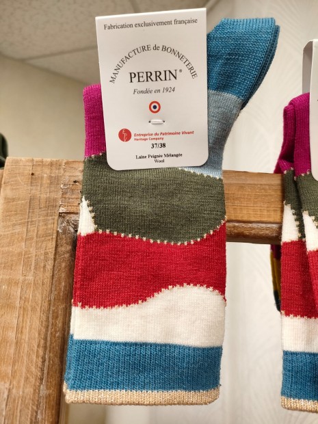 Chaussettes femme multicolores H0424 100 - PERRIN