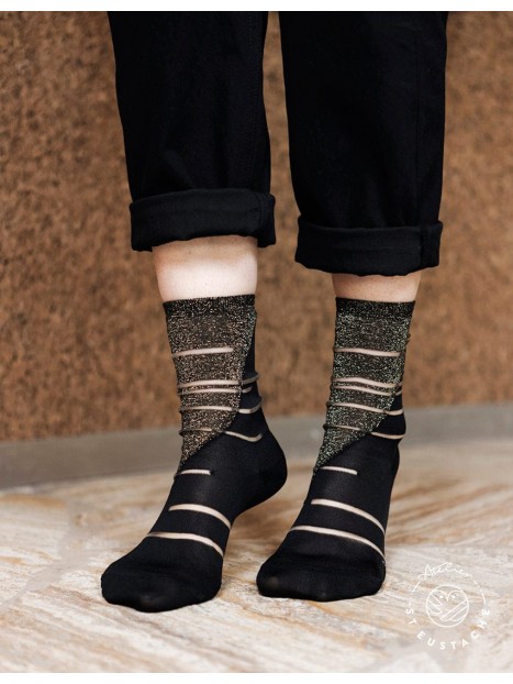 Chaussettes femme Tate Modern GOLD - ATELIER ST EUSTACHE