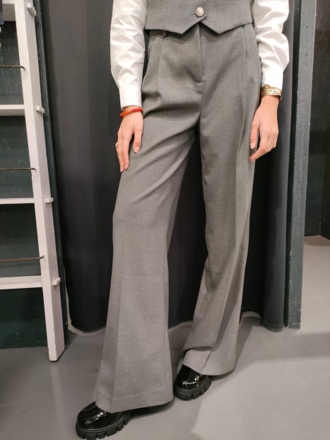 Pantalon femme gris 251-PANIS.F 977 - MORGAN