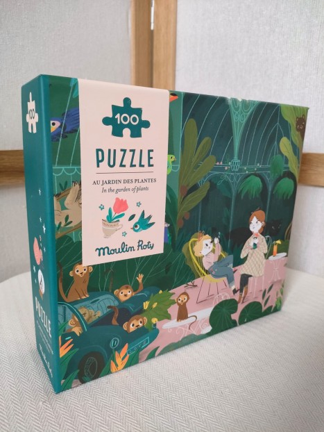 Puzzle Au jardin des plantes 100 pièces 642440 - MOULIN ROTY