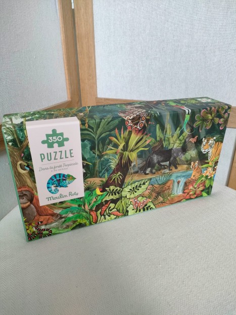 Puzzle Dans la forêt tropicale 350 pièces 719441 - MOULIN ROTY