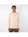Pull homme col rond sable chiné Peroni XSABC - OXBOW