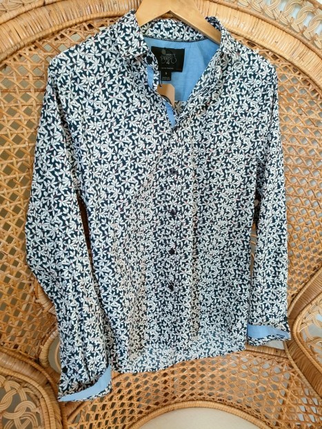 Chemise liberty homme VETEL 3305 - LE TEMPS DES CERISES