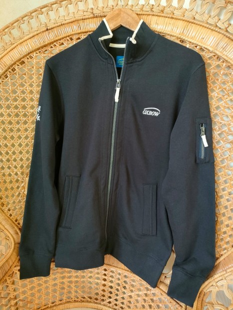 Sweat zippé marine homme Saltcoats XDPMC - OXBOW