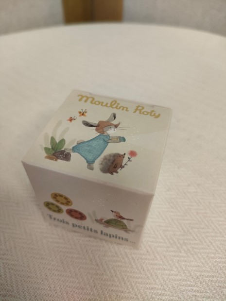3 disques pour lampe à histoires - Trois petits lapins 678364 - MOULIN ROTY