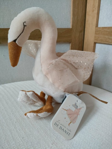 Peluche musicale Cygne - La petite école de danse 667044 - MOULIN ROTY