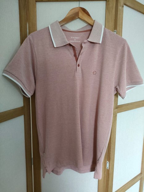 Polo homme rose 10054107 490 - TIFFOSI