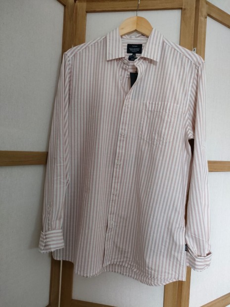 Chemise homme rayée rose 10060177 611 - TIFFOSI