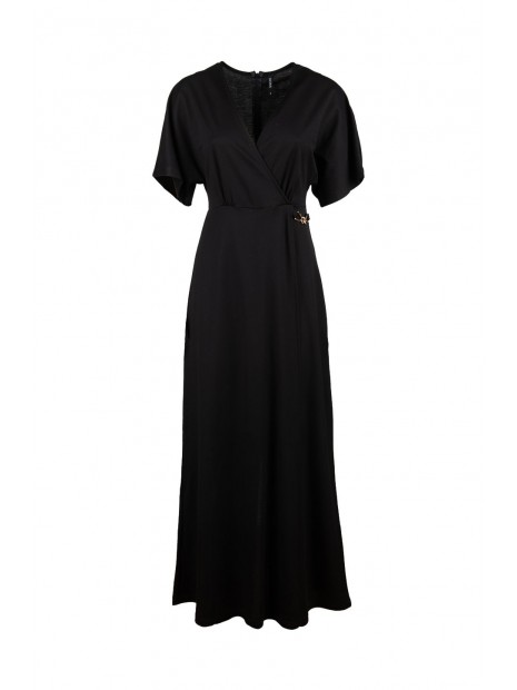 Robe longue noire 10059446 000 - TIFFOSI