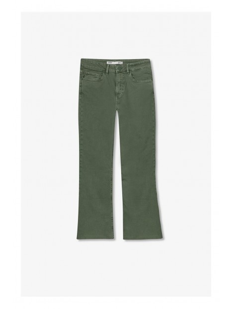 Pantalon flare 7/8ème vert Megan 10059593 86827 - TIFFOSI