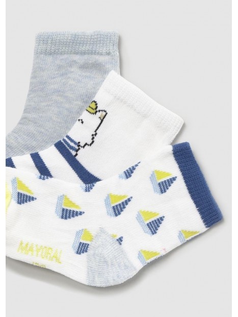 3 paires de chaussettes bébé 10870 049 - MAYORAL