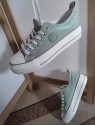 Baskets basses femme vertes INDIRA AA - LES PETITES BOMBES