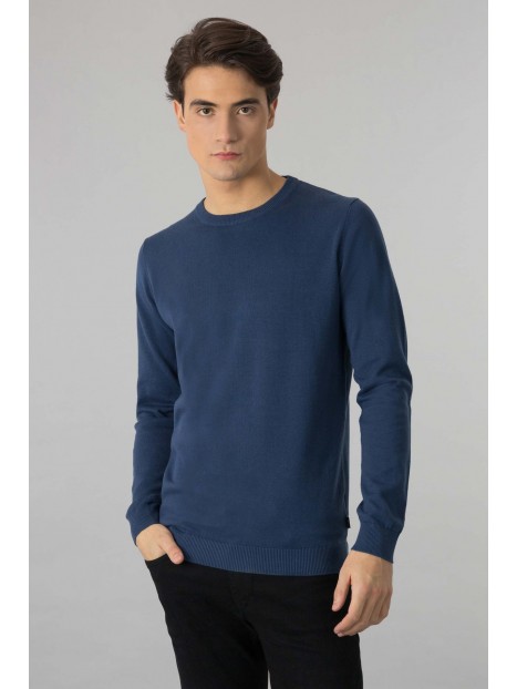 Pull homme bleu 10041585 750 - TIFFOSI