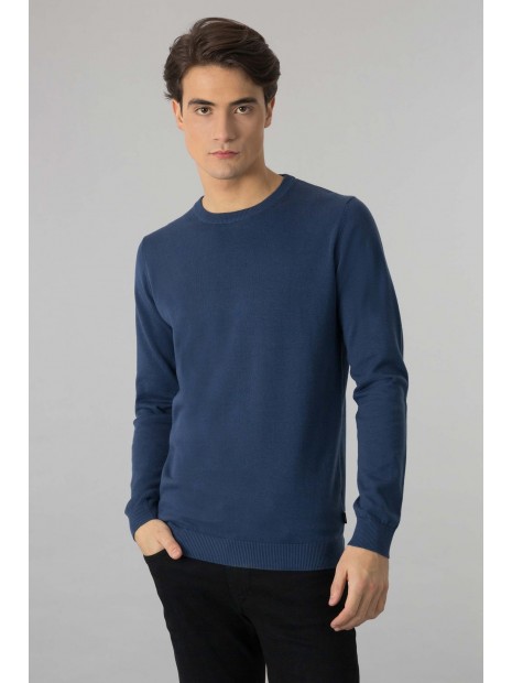 Pull homme bleu 10041585 750 - TIFFOSI