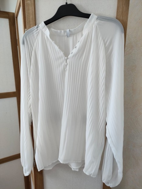 Blouse manches longues blanche femme 10059162 110 - TIFFOSI