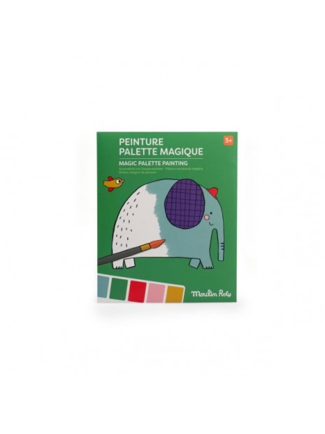 Peinture palette magique Les Toupitis 679601 - MOULIN ROTY