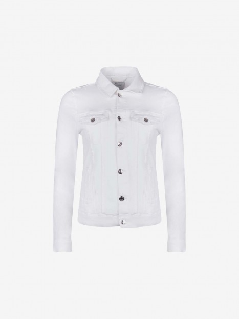 Veste en jean blanc femme 10034571 001 - TIFFOSI