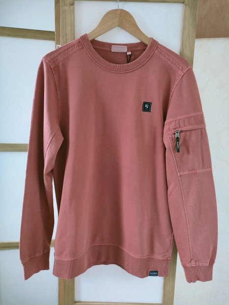 Sweat homme rose V41261 8039 - GARCIA
