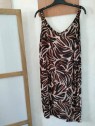 Robe imprimé marron 41256 8694 - SOYACONCEPT