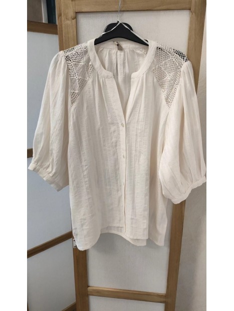 Blouse écrue 41203 1620 - SOYACONCEPT