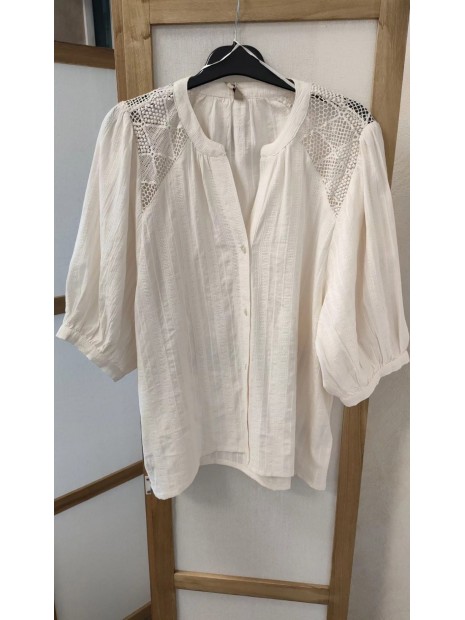 Blouse écrue 41203 1620 - SOYACONCEPT
