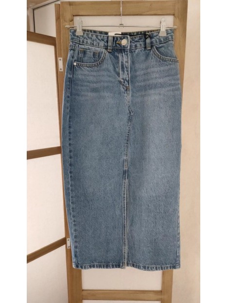 Jupe en jean 251-JROMA 308 - MORGAN