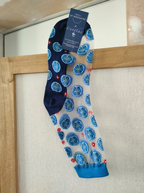 Chaussettes femme Meconopsis MECBL - ATELIER ST EUSTACHE
