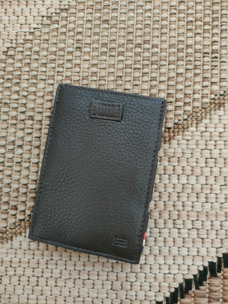 Portemonnaie magique en cuir chocolat CAV CP3 CHB - GARZINI