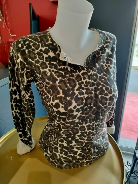 Cardigan léopard 33661 8694 - SOYACONCEPT