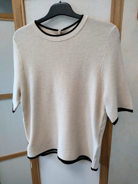 Pull maille femme manches 3/4 écru 33673 91620 - SOYACONCEPT