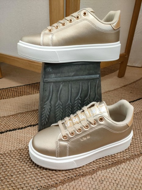 Baskets dorées femme Manon - LPB