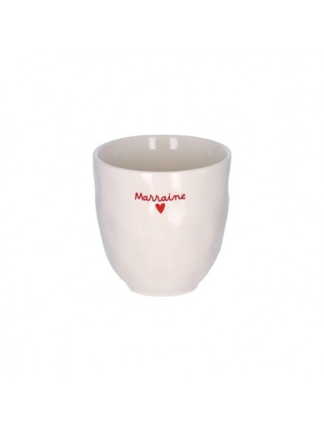 Tasse à café en céramique Marraine 36503 - LE PETIT SOUK