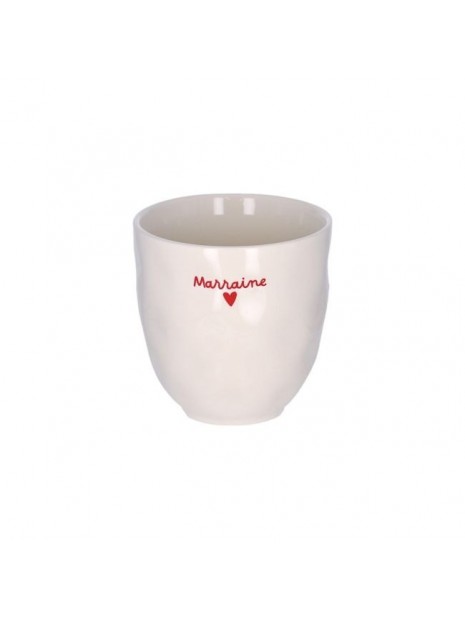 Tasse à café en céramique Marraine 36503 - LE PETIT SOUK