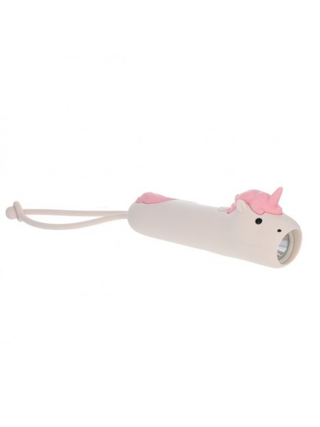Lampe torche en silicone Licorne 37594 - LE PETIT SOUK