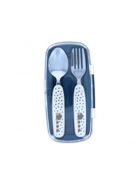 Set couverts pour enfants Hérissons 32505 - LE PETIT SOUK