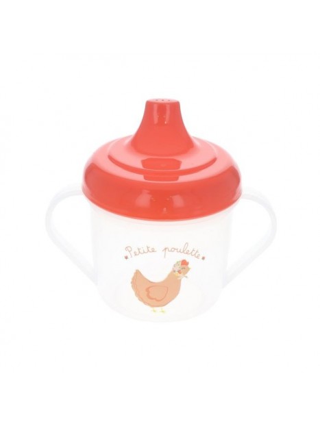 Gobelet à 2 anses Petite poulette 36478 - LE PETIT SOUK