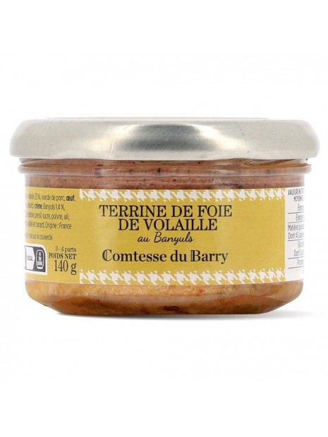 Terrine de foie de volaille au Banyuls 140g 51233728 - COMTESSE DU BARRY