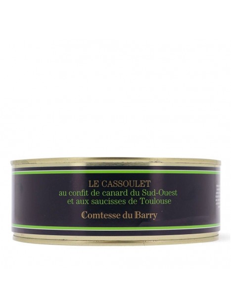 Cassoulet au confit de canard du sud-ouest et aux saucisses de Toulouse 850g 51240835 - COMTESSE DU BARRY
